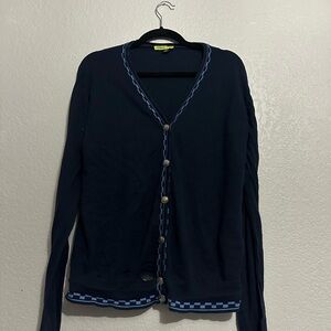 Versace Jeans Collection Dark Blue Sweater